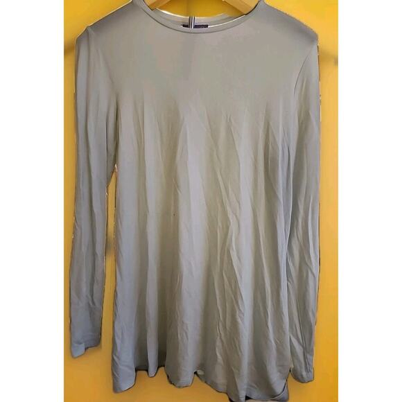 Eileen Fisher Tencel Lightweight Jersey Crew Neck Short Sleeve Shirt Sz XS A114 - Picture 1 of 5